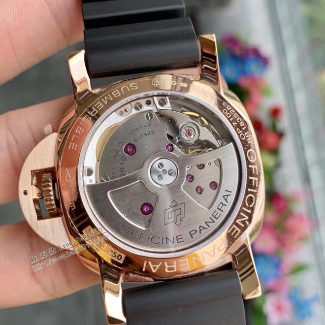 沛納海男士腕表 Pam684 ZF出品 小口徑玫瑰金表  gjs1751